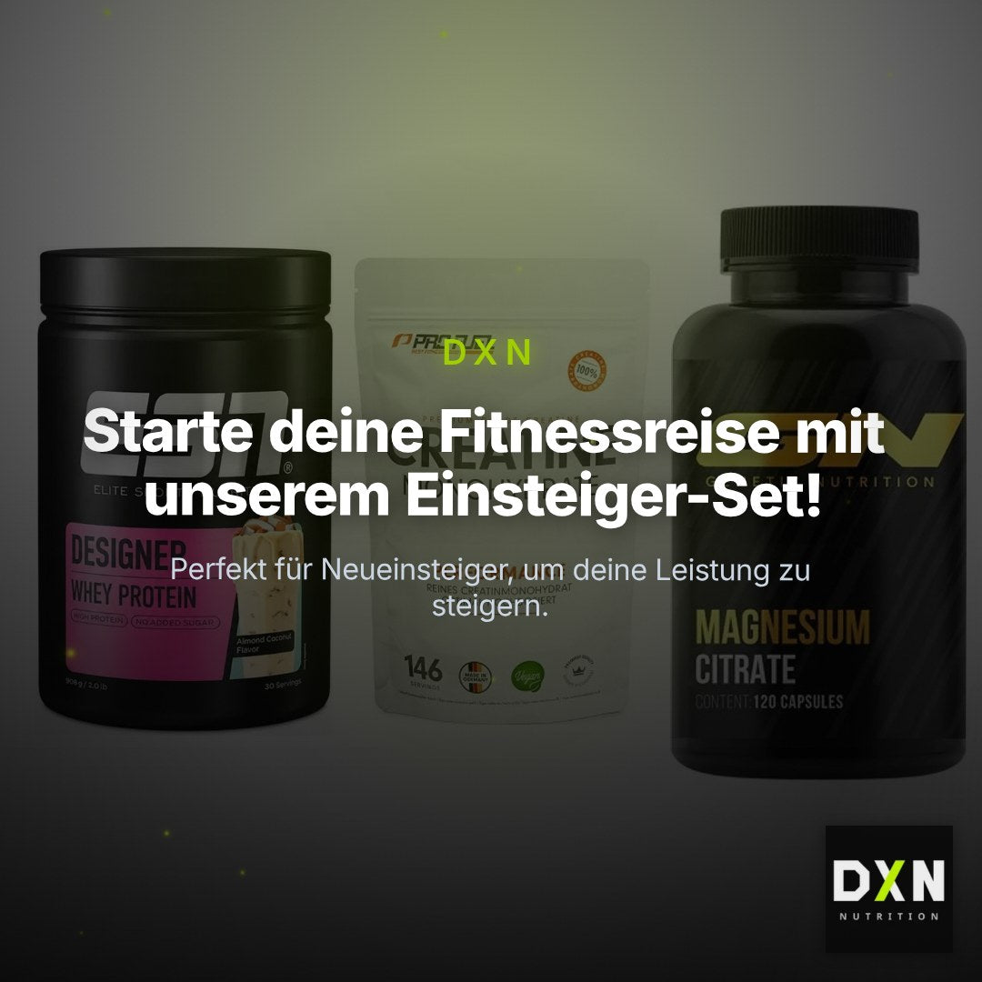 Einsteiger-Set: ESN Designer + ProFuel Creatine + GN Magnesium – Clean Showcase Plus