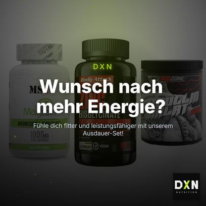 Ausdauer-Set: MST Magnesium + Body Attack Zink + Big Zone Citrull – Clean Showcase Plus