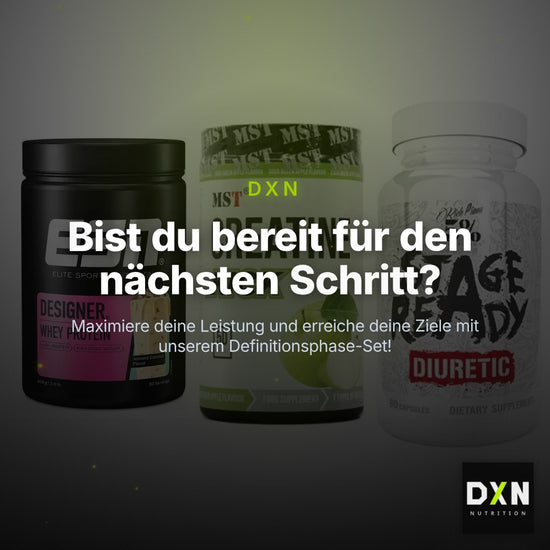 Definitionsphase-Set: ESN Designer + MST Creatine + 5% Nutrition – Clean Showcase Plus