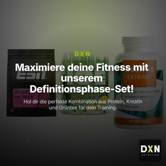 Definitionsphase-Set: ESN Designer + FA Nutrition + ProFuel Grünte – Clean Showcase Plus