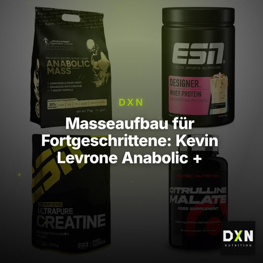 Masseaufbau für Fortgeschrittene: Kevin Levrone Anabolic + 3 weitere – Clean Showcase Plus