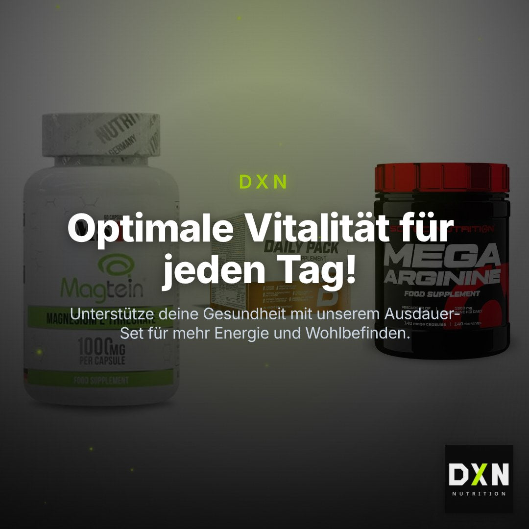 Ausdauer-Set: MST Magnesium + BioTech Daily + Scitec Mega – Clean Showcase Plus