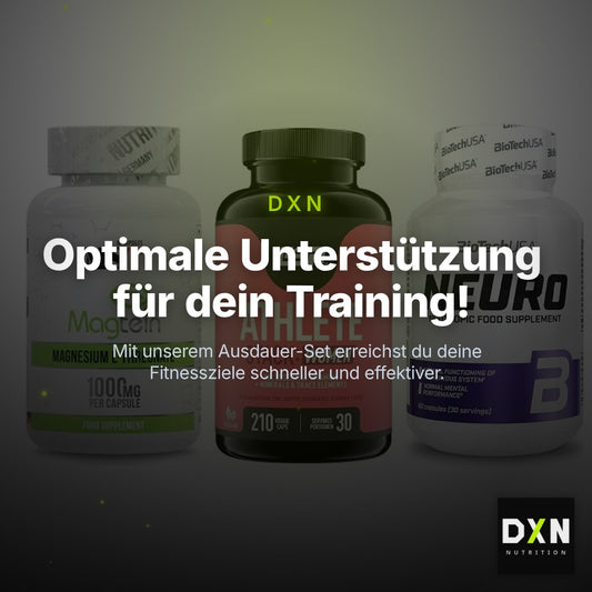 Ausdauer-Set: MST Magnesium + ESN Athlete + BioTech Neuro – Clean Showcase Plus