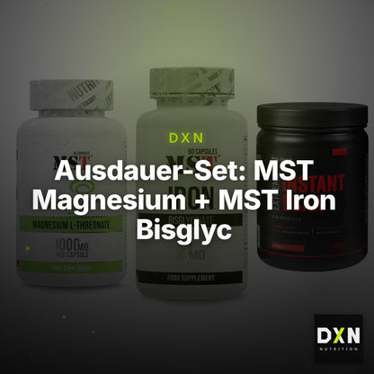 Ausdauer-Set: MST Magnesium + MST Iron Bisglyc + Body Attack – Clean Showcase Plus