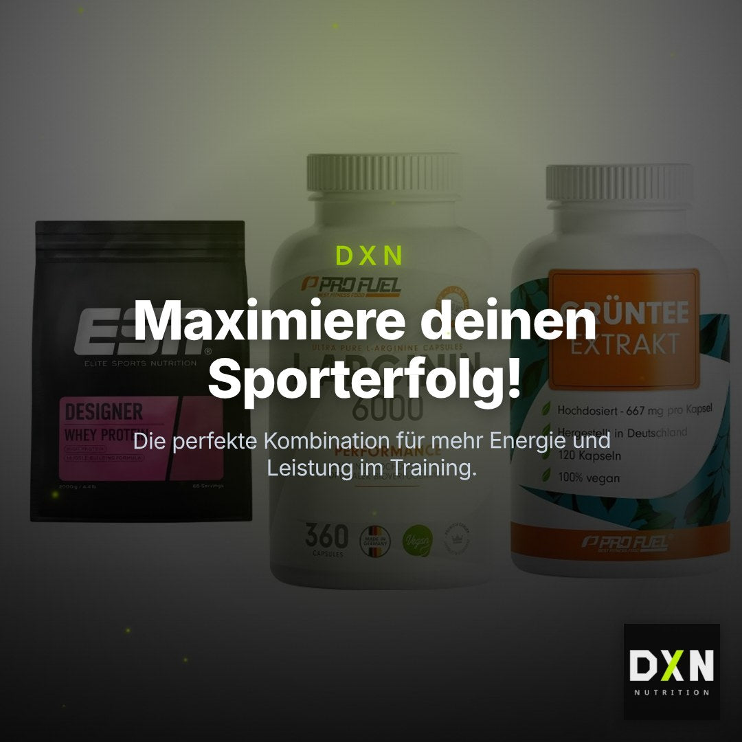 Definitionsphase-Set: ESN Designer + ProFuel L-Argi + ProFuel Grünte – Clean Showcase Plus