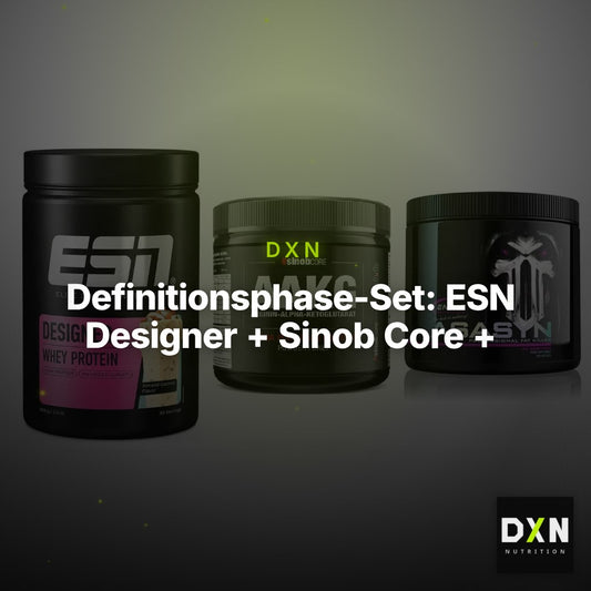 Definitionsphase-Set: ESN Designer + Sinob Core + Genius Nutriti – Clean Showcase Plus