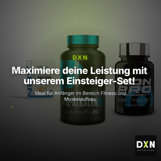 Einsteiger-Set: NNT Whey + EFX Kre-Alkalyn + Scitec Iron Pro – Clean Showcase Plus