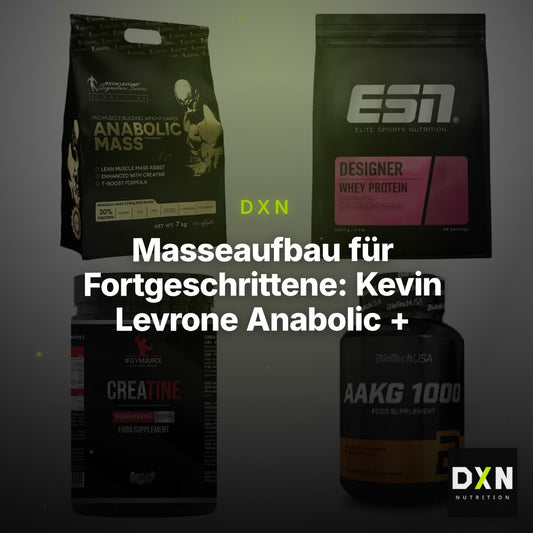 Masseaufbau für Fortgeschrittene: Kevin Levrone Anabolic + 3 weitere – Clean Showcase Plus