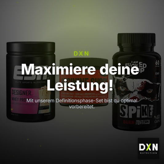 Definitionsphase-Set: ESN Designer + Body Attack + Swedish Supple – Clean Showcase Plus