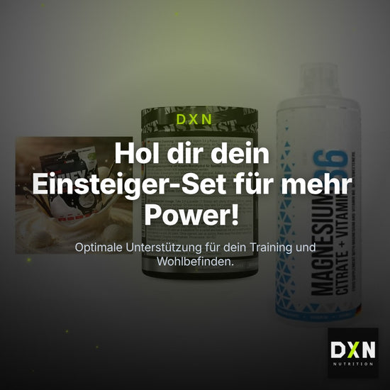 Einsteiger-Set: Sinob Honest + MST Creatin + MST Magnesium B6 – Clean Showcase Plus