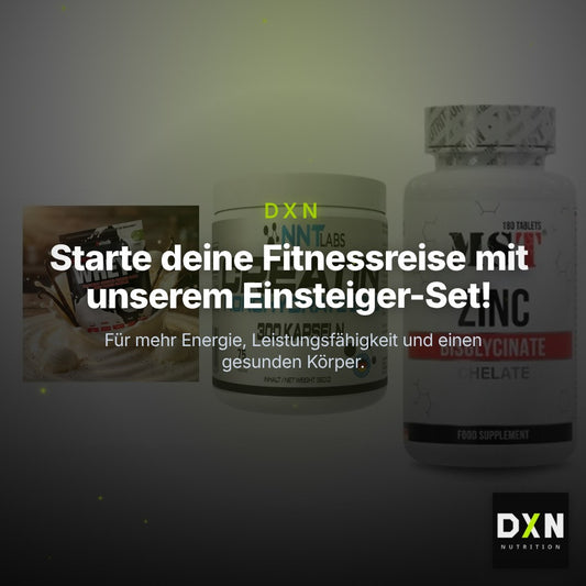 Einsteiger-Set: Sinob Honest + NNT Creatin 1000 + MST Zinc Chelate – Clean Showcase Plus