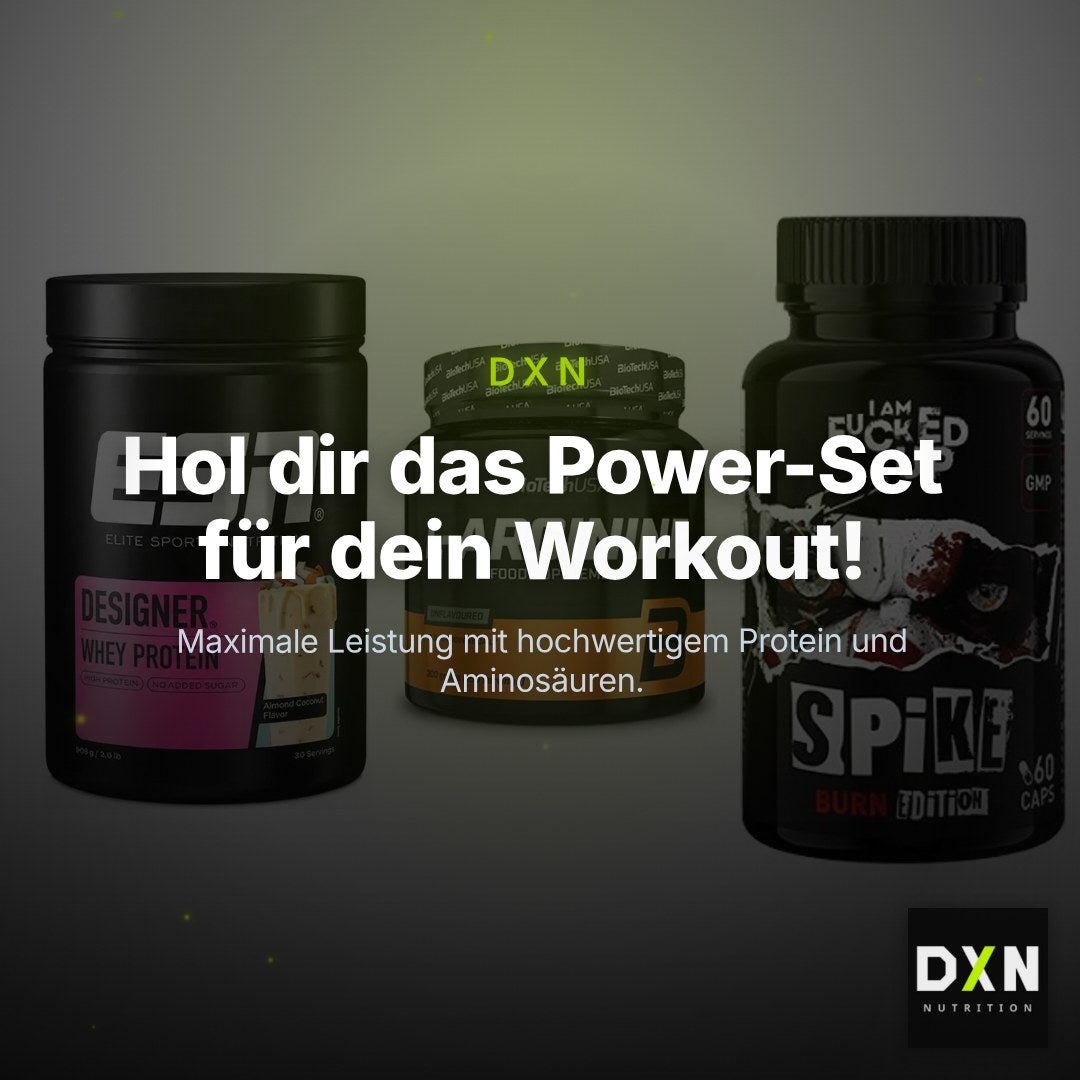 Definitionsphase-Set: ESN Designer + BioTech L-Argi + Swedish Supple – Clean Showcase Plus