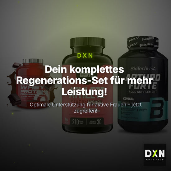 Regenerations-Set: Scitec 100% + ESN Athlete + BioTech Arthro – Clean Showcase Plus