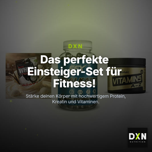 Einsteiger-Set: Sinob Honest + EFX Kre-Alkalyn + Peak Vitamin A-Z – Clean Showcase Plus