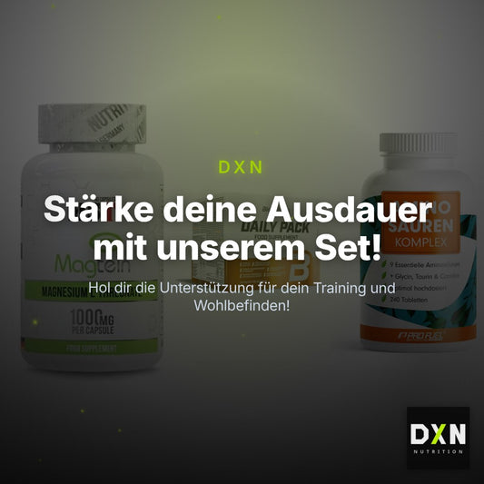 Ausdauer-Set: MST Magnesium + BioTech Daily + ProFuel Aminosäu – Clean Showcase Plus