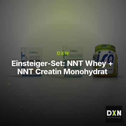 Einsteiger-Set: NNT Whey + NNT Creatin Monohydrat + Olimp Iso Plus – Clean Showcase Plus