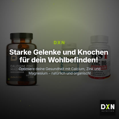 Calcium, Vitamin D & Magnesium: BioTech Calcium Zinc + 2 weitere – Clean Showcase Plus