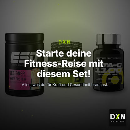 Einsteiger-Set: ESN Designer + BioTech Creatine + Scitec Vitamin C – Clean Showcase Plus