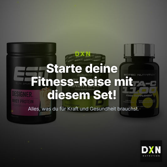 Einsteiger-Set: ESN Designer + BioTech Creatine + Scitec Vitamin C – Clean Showcase Plus