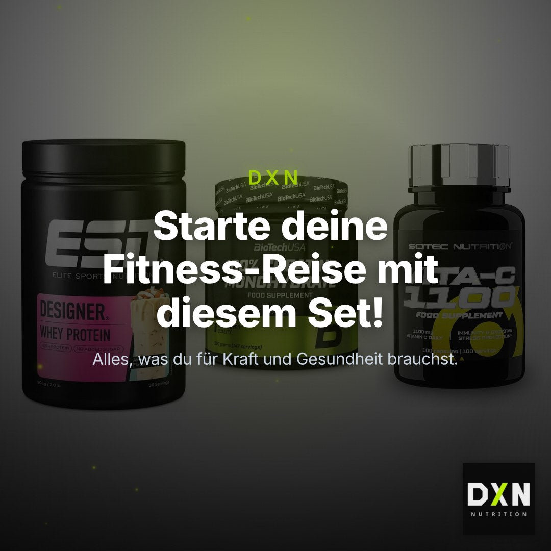 Einsteiger-Set: ESN Designer + BioTech Creatine + Scitec Vitamin C – Clean Showcase Plus