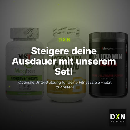 Ausdauer-Set: MST Magnesium + BioTech Vitamin + Sinob Core – Clean Showcase Plus
