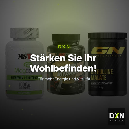 Ausdauer-Set: MST Magnesium + Big Zone Buffere + GN Citrulline – Clean Showcase Plus