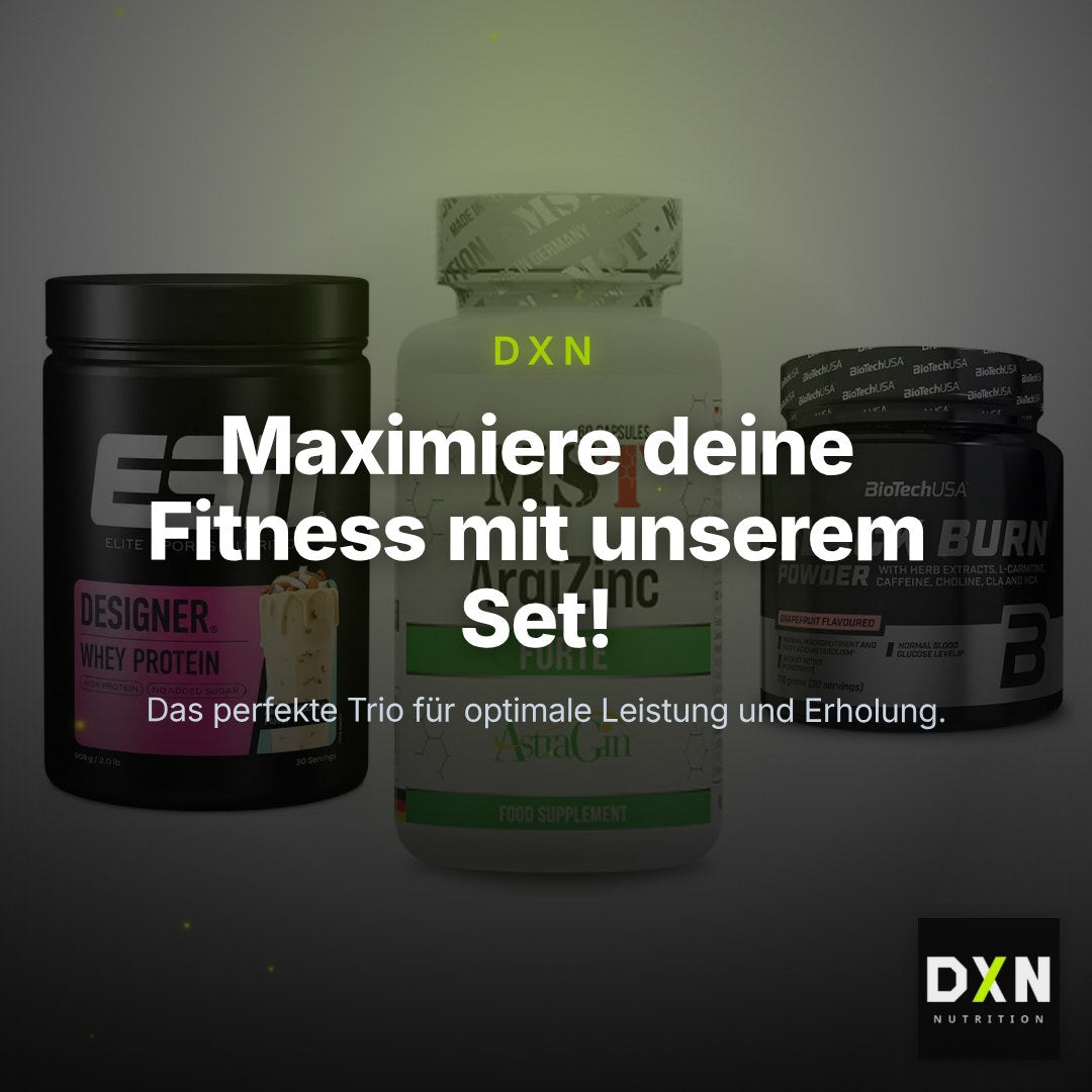 Definitionsphase-Set: ESN Designer + MST ArgiZinc + BioTech Black – Clean Showcase Plus