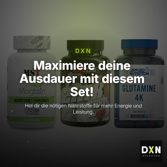 Ausdauer-Set: MST Magnesium + Big Zone Zink + Applied Nutritio – Clean Showcase Plus