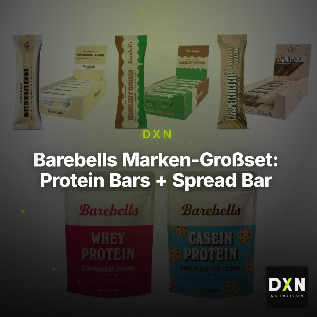 Barebells Marken-Großset: Protein Bars + Spread Bar + 3 weitere – Clean Showcase Plus