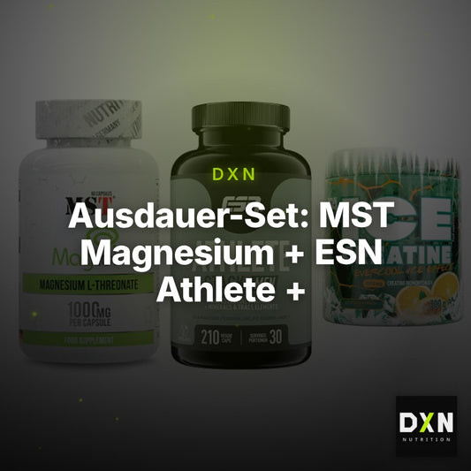 Ausdauer-Set: MST Magnesium + ESN Athlete + FA Nutrition ICE – Clean Showcase Plus