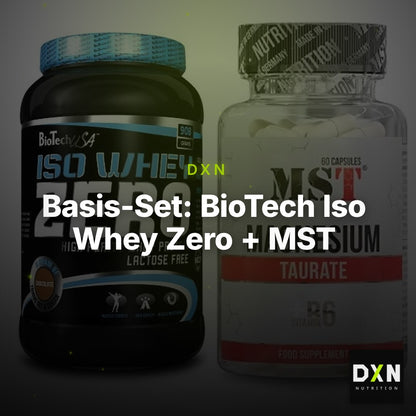 Basis-Set: BioTech Iso Whey Zero + MST Magnesium Taurat – Clean Showcase Plus