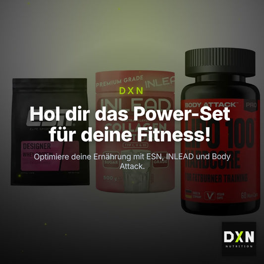 Definitionsphase-Set: ESN Designer + INLEAD Collage + Body Attack – Clean Showcase Plus
