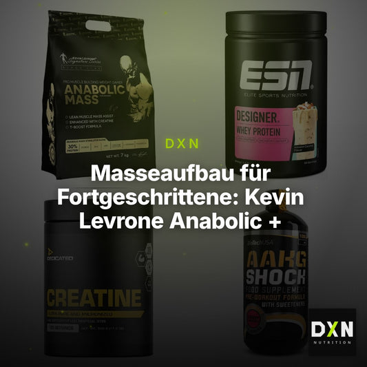 Masseaufbau für Fortgeschrittene: Kevin Levrone Anabolic + 3 weitere – Clean Showcase Plus