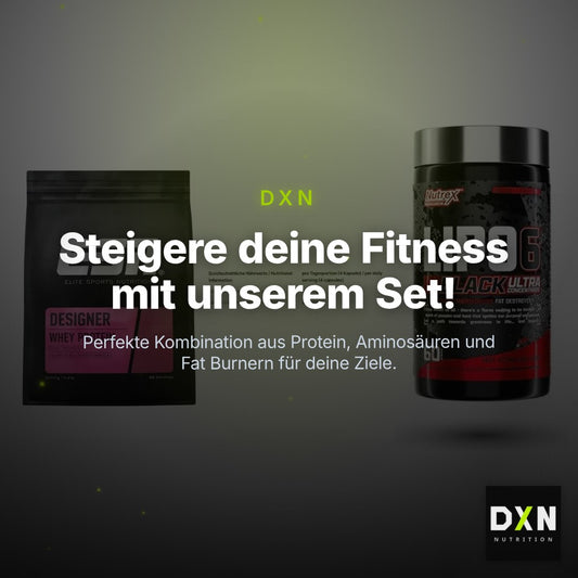 Definitionsphase-Set: ESN Designer + INLEAD L-Carni + Nutrex Lipo 6 – Clean Showcase Plus