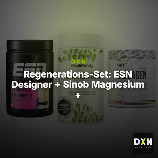 Regenerations-Set: ESN Designer + Sinob Magnesium + MST Collagen – Clean Showcase Plus