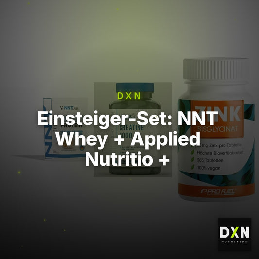 Einsteiger-Set: NNT Whey + Applied Nutritio + ProFuel Zink – Clean Showcase Plus