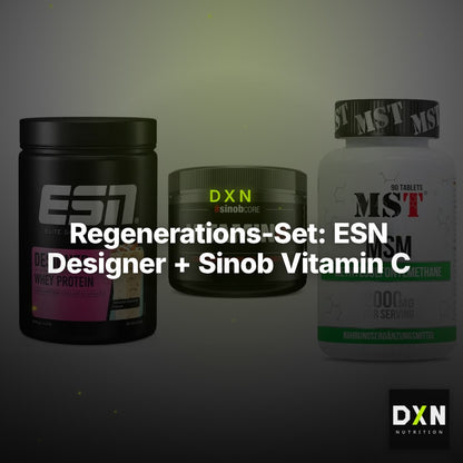 Regenerations-Set: ESN Designer + Sinob Vitamin C + MST MSM 2000 / – Clean Showcase Plus
