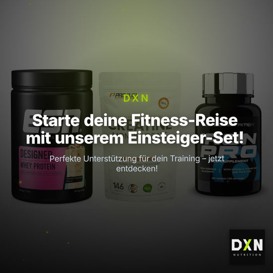 Einsteiger-Set: ESN Designer + ProFuel Creatine + Scitec Iron Pro – Clean Showcase Plus