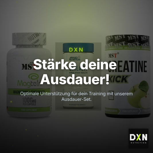 Ausdauer-Set: MST Magnesium + Applied Nutritio + MST Creatine – Clean Showcase Plus