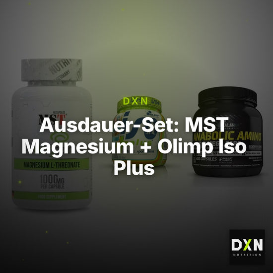 Ausdauer-Set: MST Magnesium + Olimp Iso Plus + Olimp Anabolic – Clean Showcase Plus