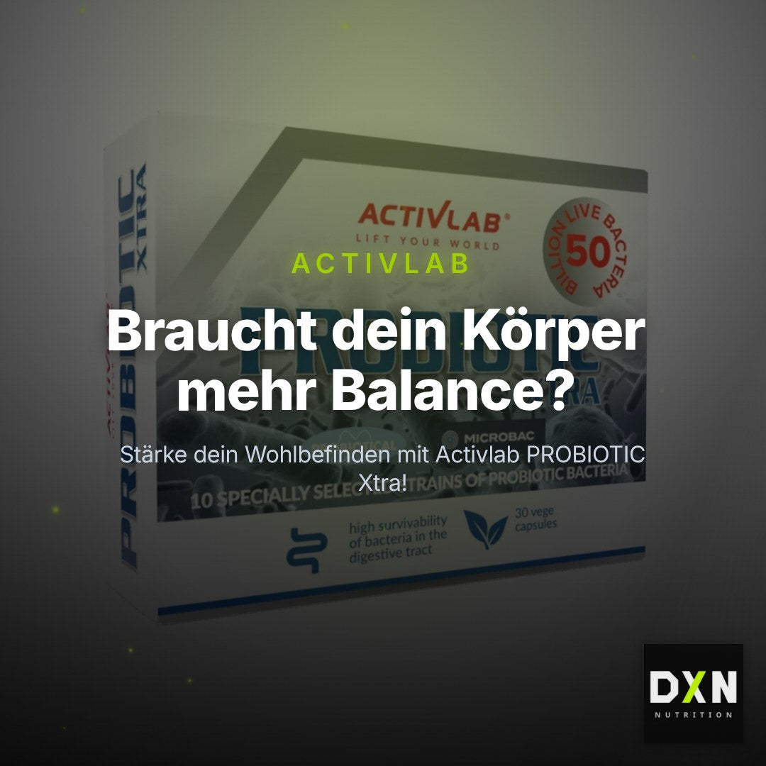 Activlab PROBIOTIC Xtra — 30 Kapseln – Clean Showcase Plus