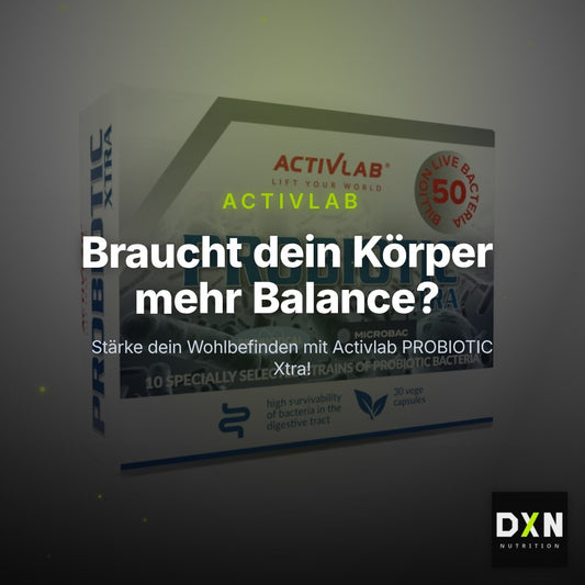 Activlab PROBIOTIC Xtra — 30 Kapseln – Clean Showcase Plus