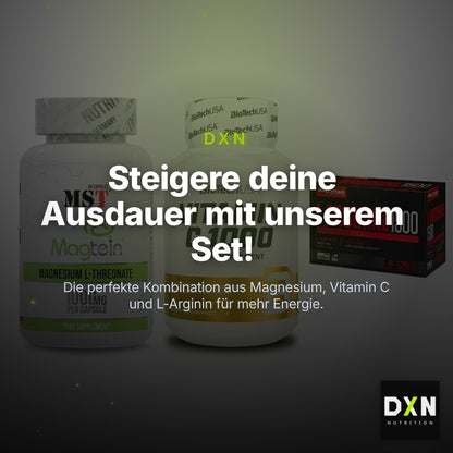 Ausdauer-Set: MST Magnesium + BioTech Vitamin + Body Attack – Clean Showcase Plus