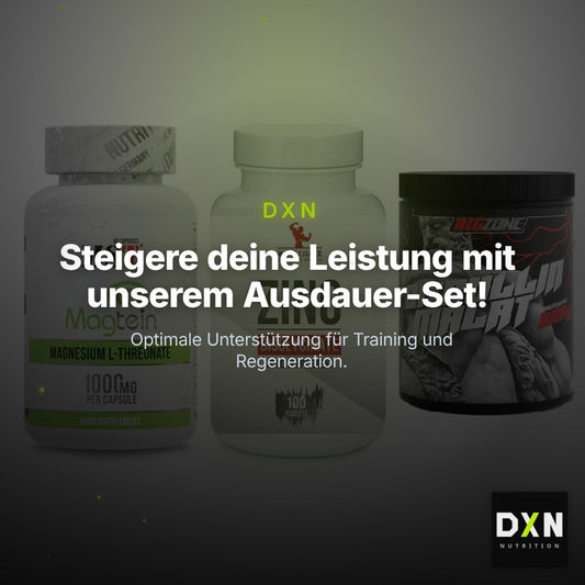 Ausdauer-Set: MST Magnesium + #GYMJUICE ZINC + Big Zone Citrull – Clean Showcase Plus