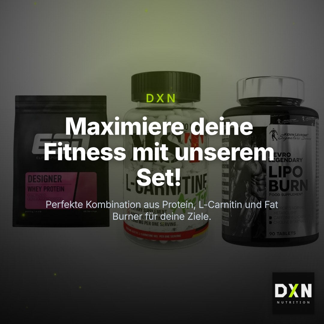 Definitionsphase-Set: ESN Designer + MST L-Carnitin + Kevin Levrone – Clean Showcase Plus