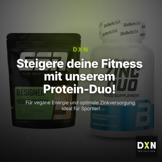 Basis-Set: ESN Designer Vegan Protein + BioTech Zinc Duo – Clean Showcase Plus