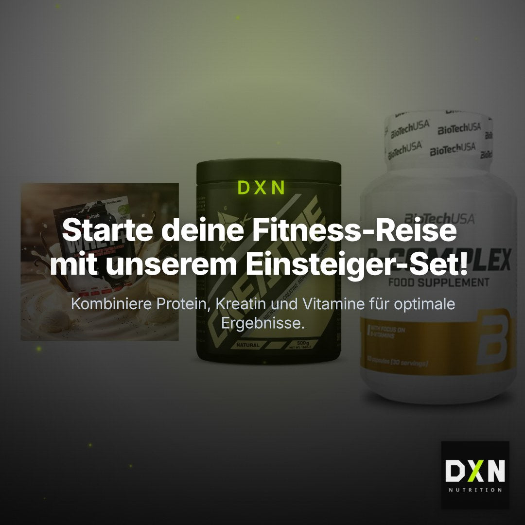 Einsteiger-Set: Sinob Honest + Peak Creatin + BioTech B – Clean Showcase Plus