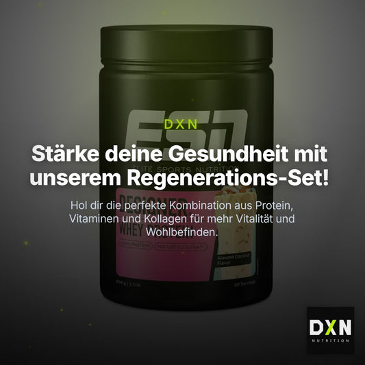Regenerations-Set: ESN Designer + Peak Vitamin + Sinob Kollagen – Clean Showcase Plus