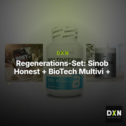 Regenerations-Set: Sinob Honest + BioTech Multivi + Sinob Kollagen – Clean Showcase Plus