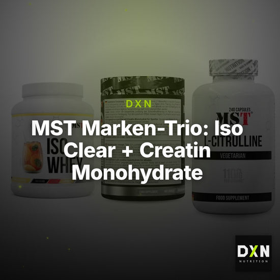 MST Marken-Trio: Iso Clear + Creatin Monohydrate + Citrulline – Clean Showcase Plus